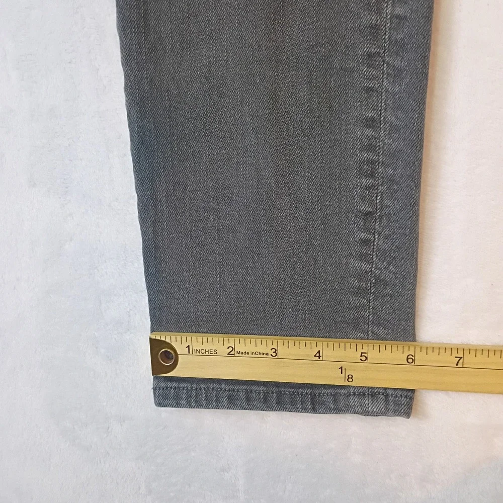American Eagle Athletic Fit Jeans Mens 30x34 Charcoal Gray Stretch Denim